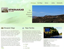 Tablet Screenshot of kfaraakab.org